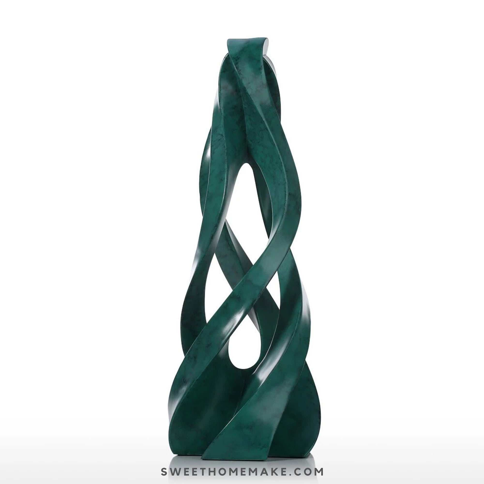 Abstract Decoratie Beelden voor Groene Woonaccessoires
