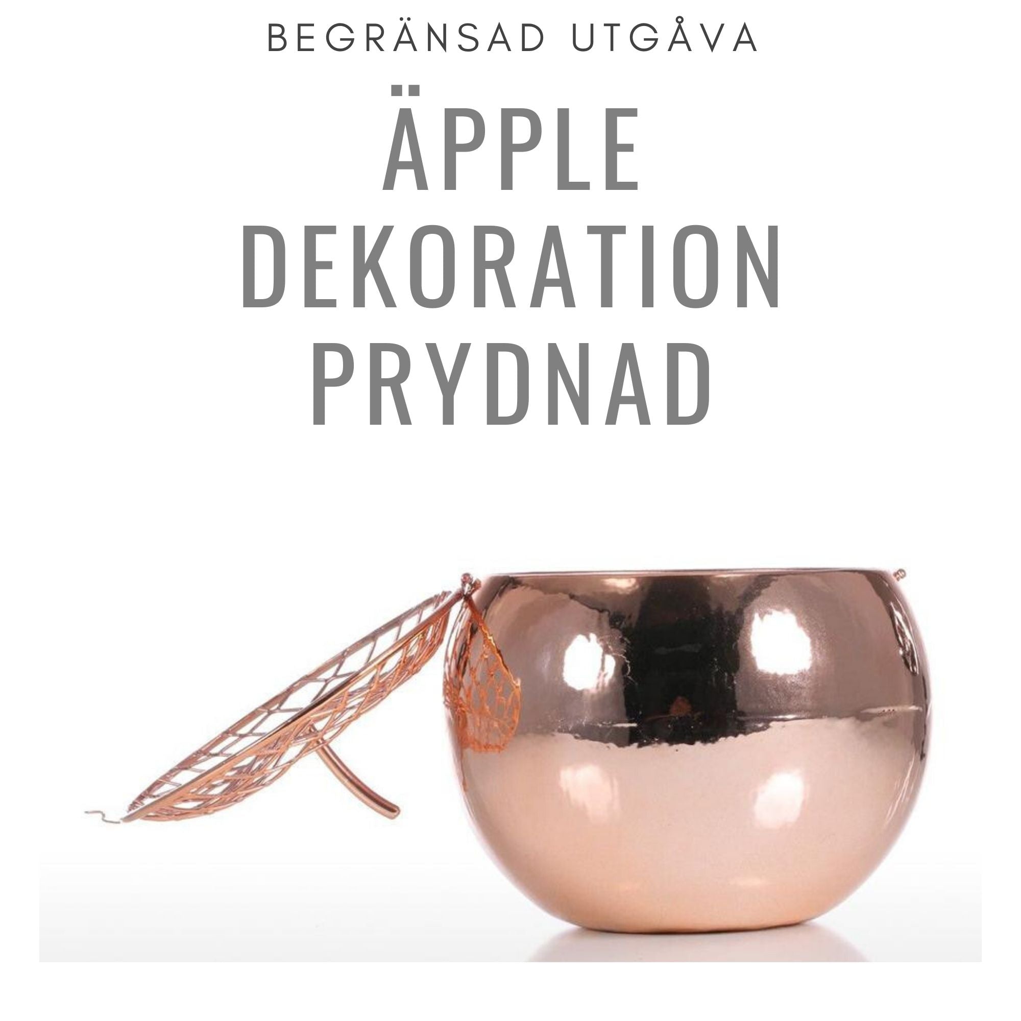 Äpple Dekoration Skulpturer inredning Prydnad