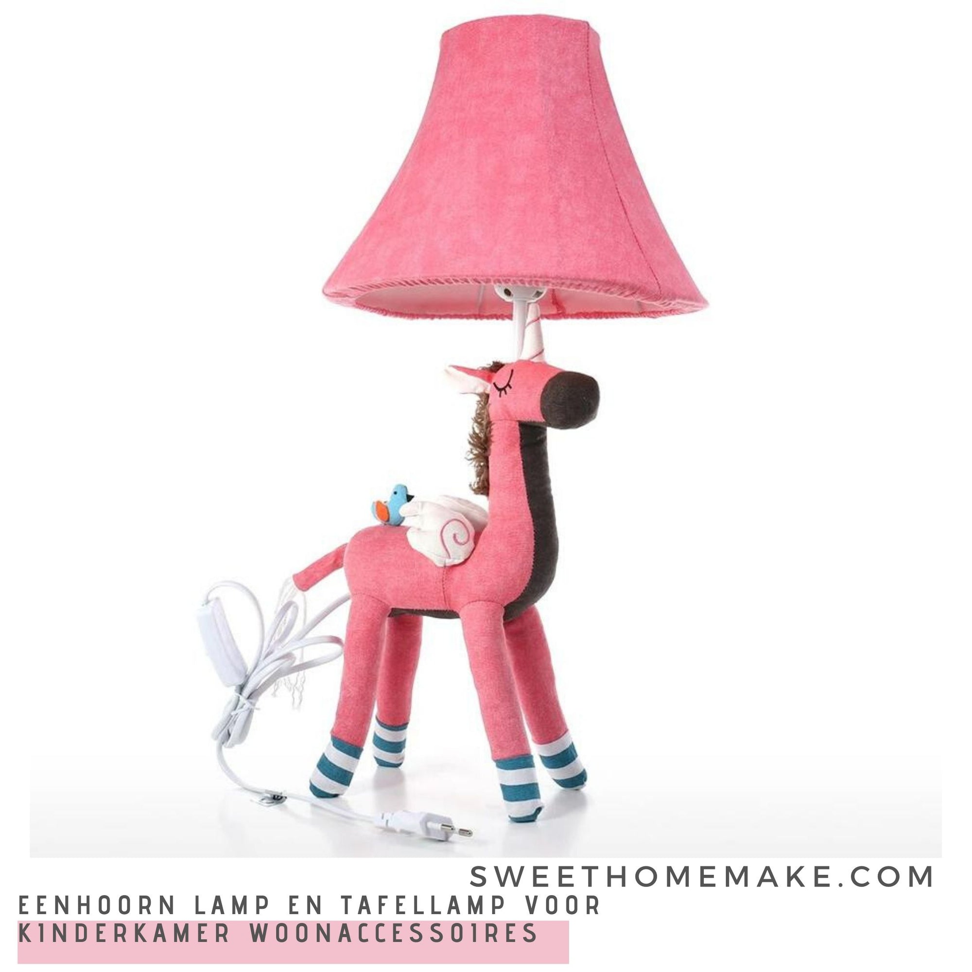 Eenhoorn Lamp en Tafellamp voor Kinderkamer Woonaccessoires