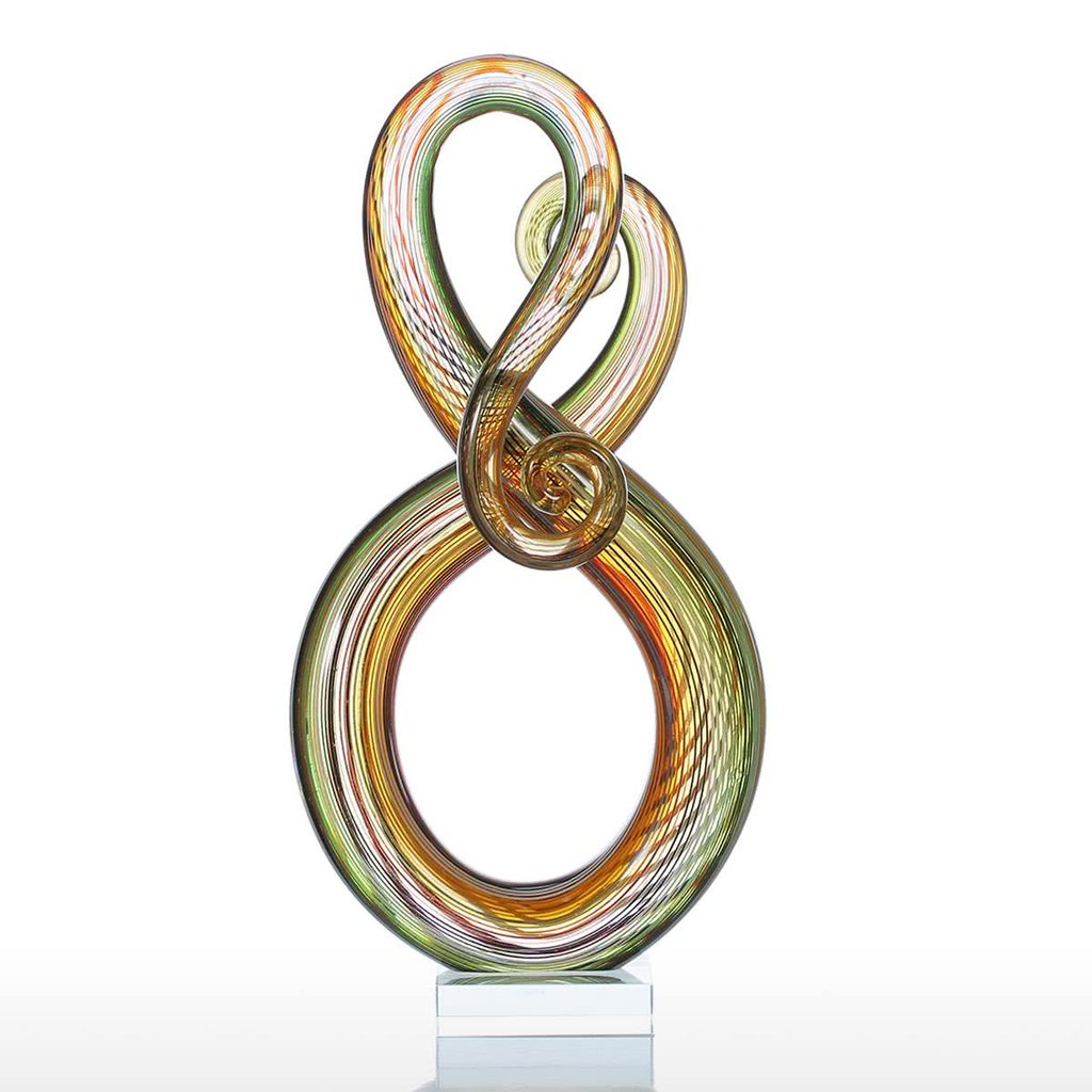 Glas Wohnzimmer und Glass Dekorieren mit Glaskunst und Glasskulpturen