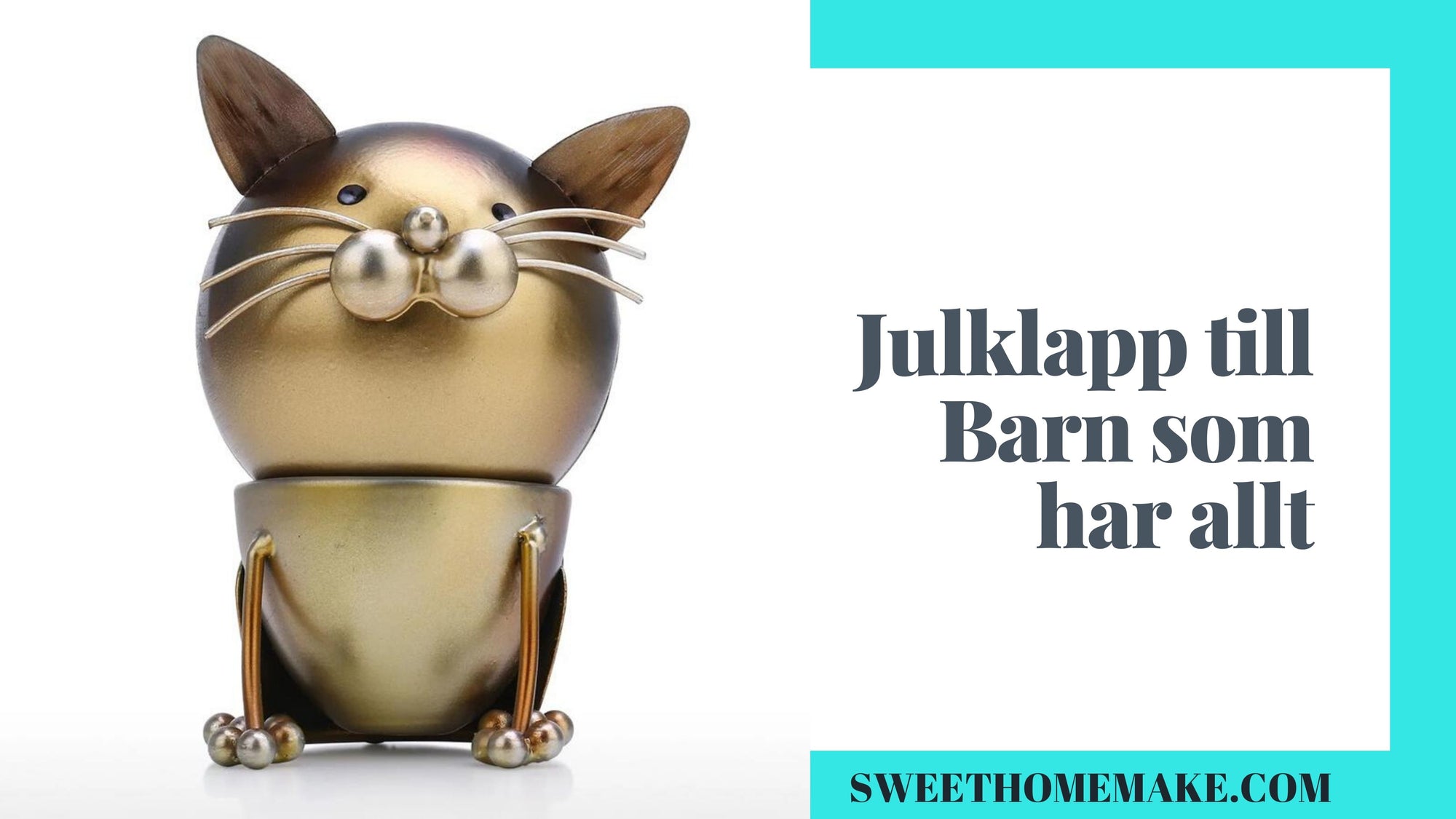 Julklapp till Barn som har allt med Sibirisk Kattfigur