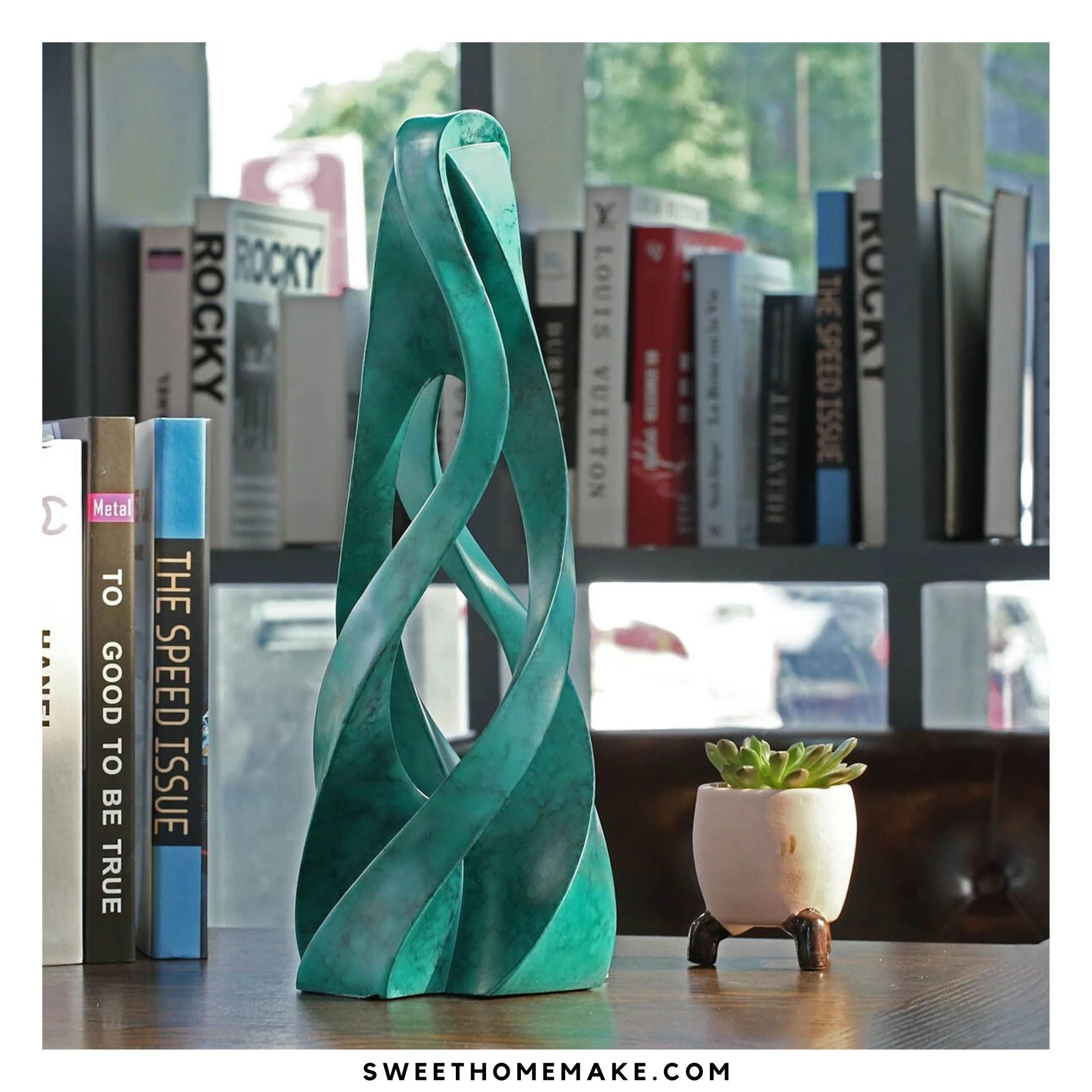 Olijfgroene Woonaccessoires met Decoratie Beelden