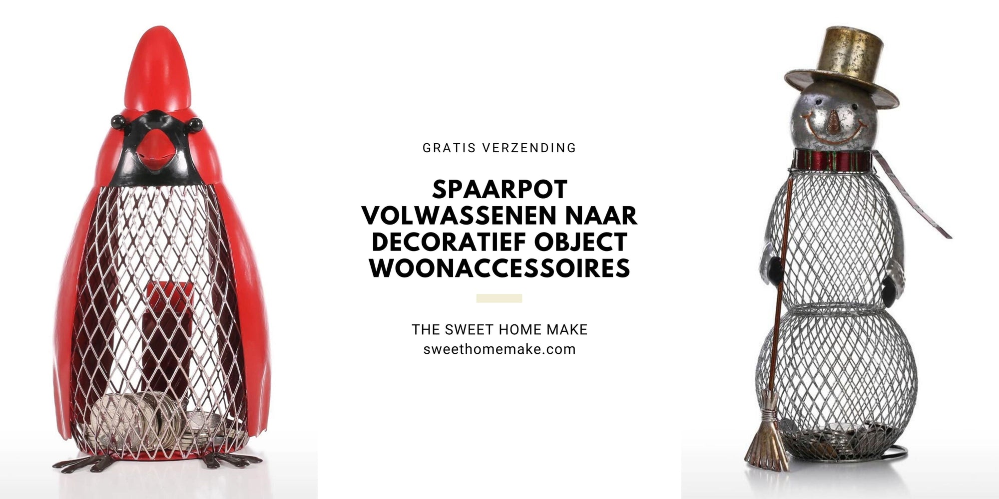 Spaarpot Volwassenen naar Decoratief Object Woonaccessoires