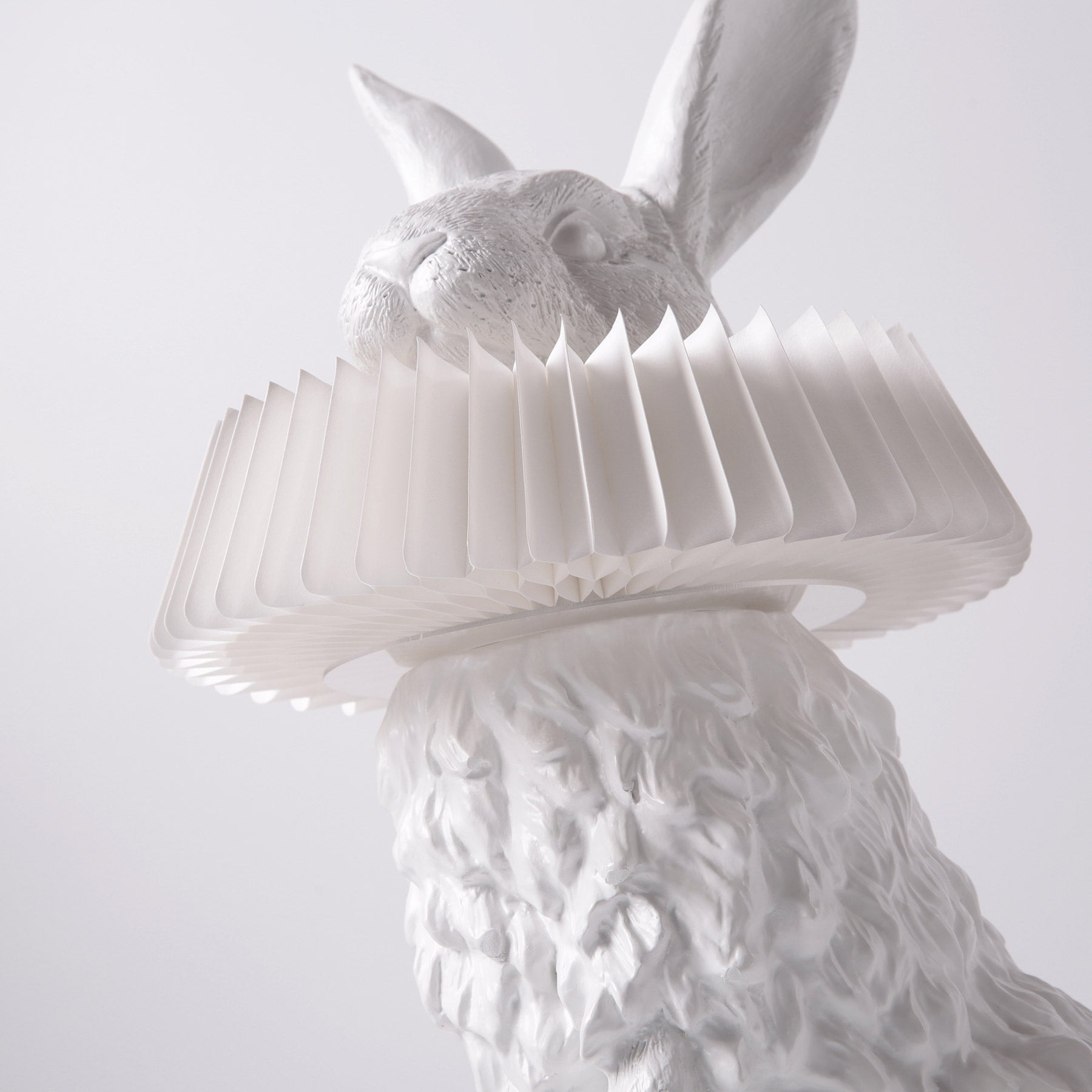 Christmas decorations will be perfect with adorable rabbit lamp