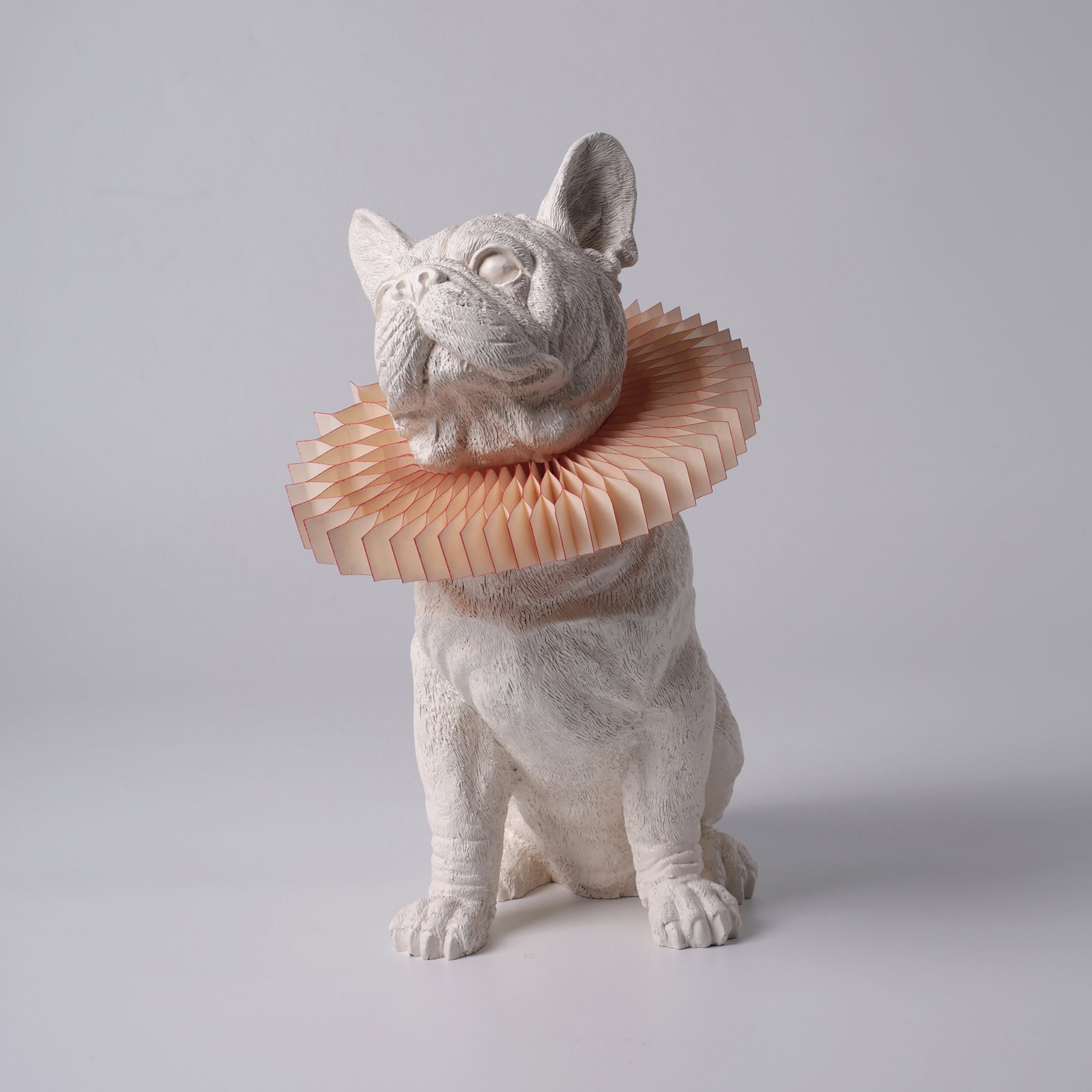 Now, Christmas decorations is unique with bulldog lamp & sculpture!