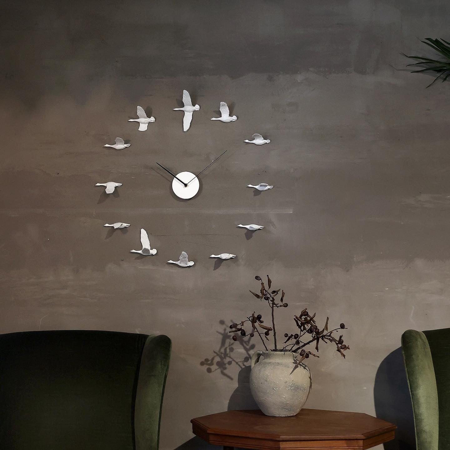 Bird Wall Clock: It in the sky and home literally represent freedom