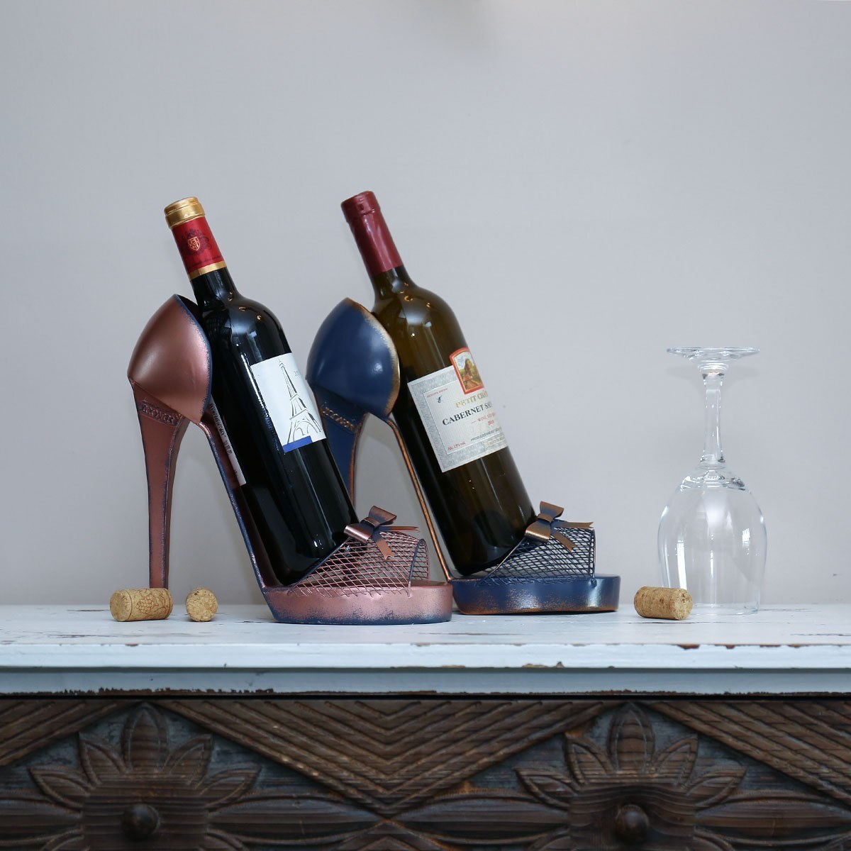 Funny single wine bottle holder, It's never been easier to organize your wine