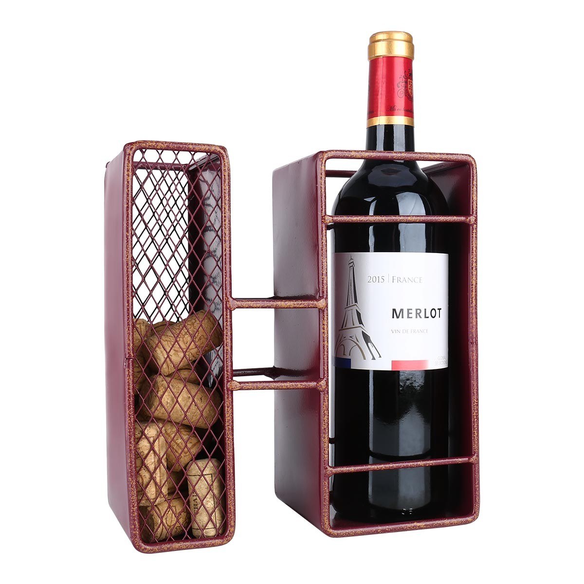 Letter "H" is a beautiful items to your single wine bottle holder