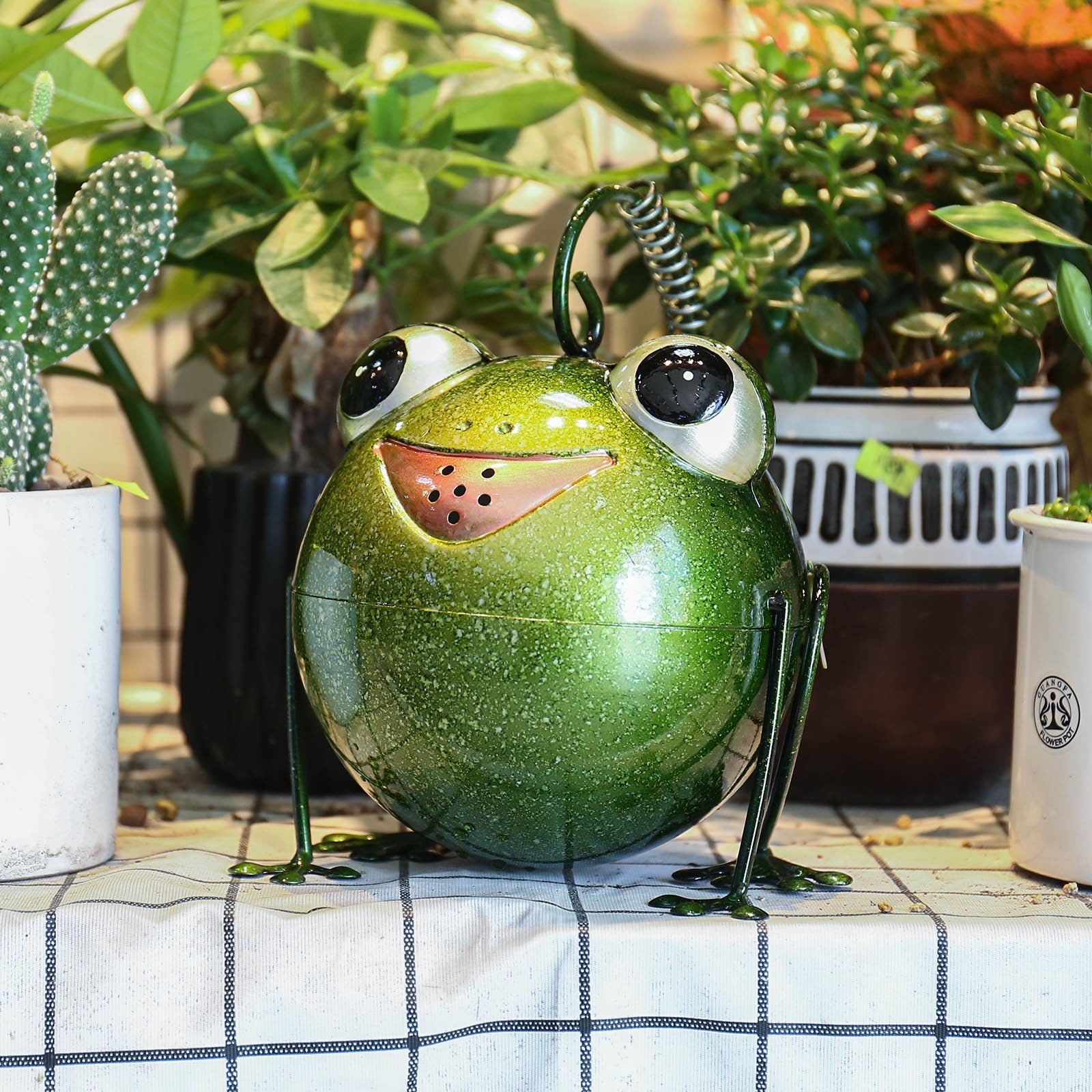 You've found cutest watering pot around for garden or indoor decor!