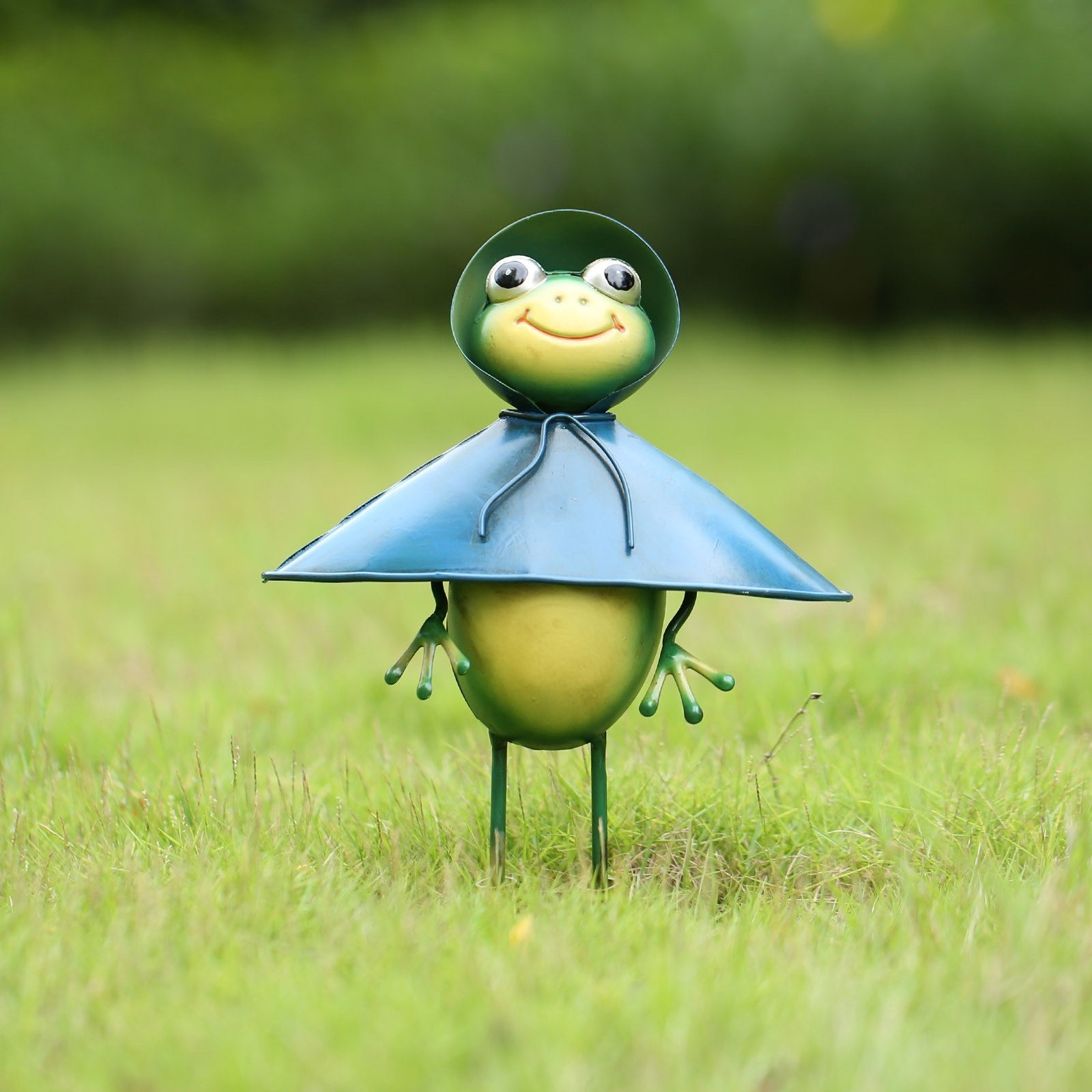 In the land of fairytales, a cute frog ornament hops into your life!