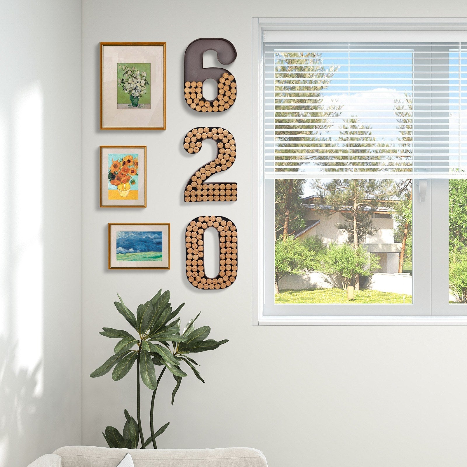 Decorate your wall or table to show that you are a good wine enthusiast!