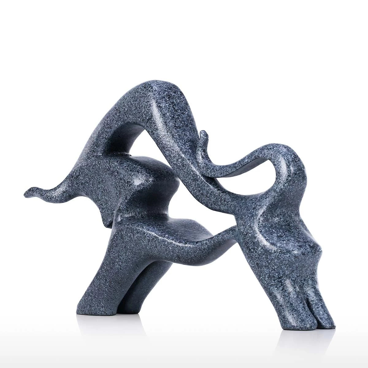 Abstract Bull Animal Statue For Farmhouse Home Decor