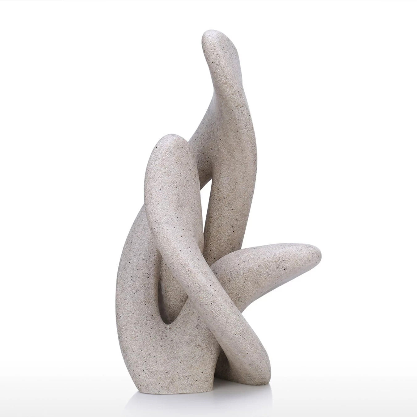 Abstract and Modern Geometric Sculpture by Resin For Table Decor