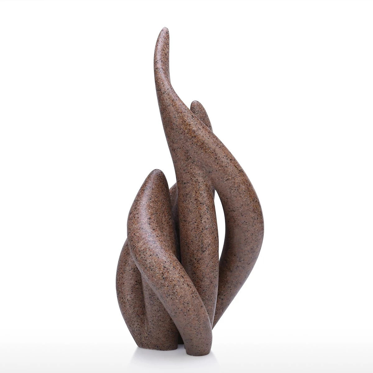 Abstract and Modern Sculpture by Resin Geometric Accent Decor