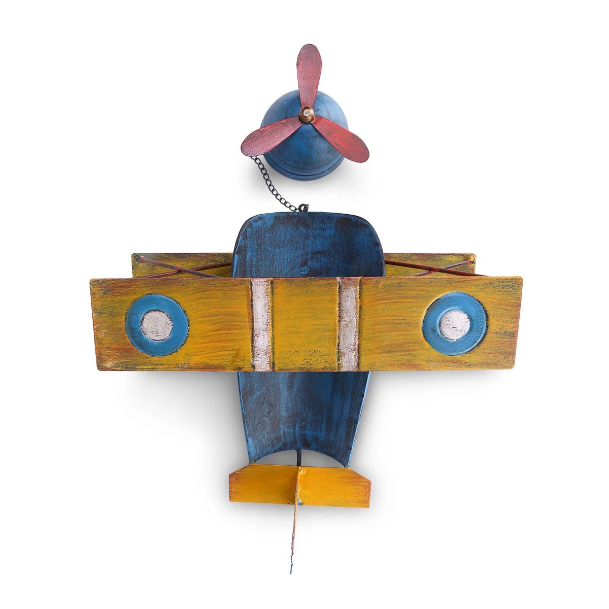 Airplane Toy as Ornament and Wine Holder