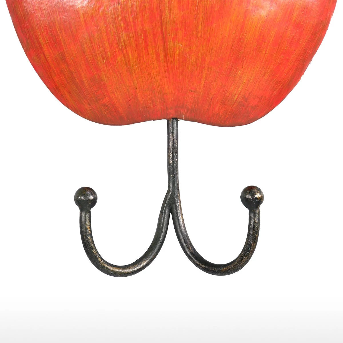 Apple Kitchen Ornament with Wall Hook For Metal Wall Art Wall DEcor