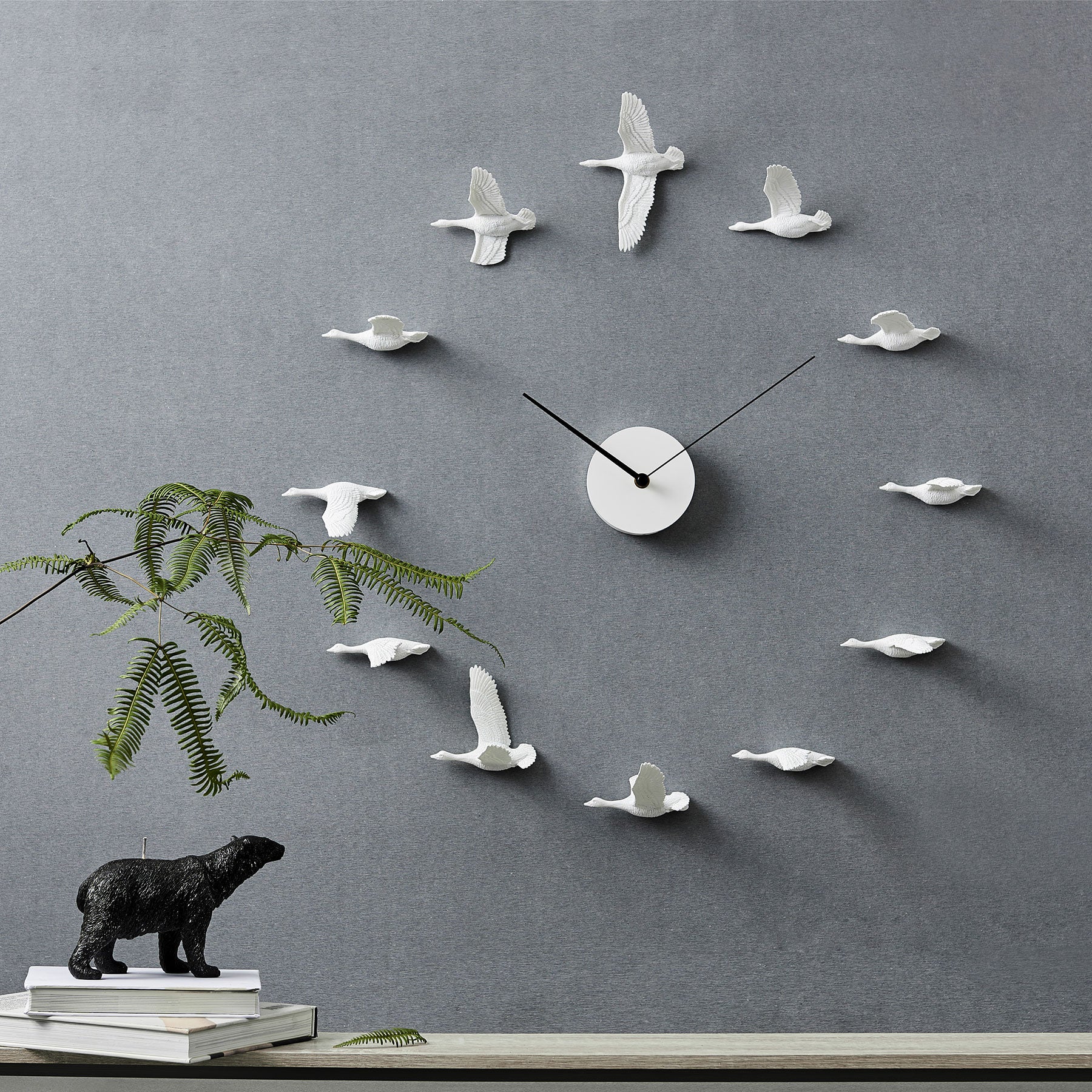 Bird Wall Clock It in the sky and home literally represent freedom