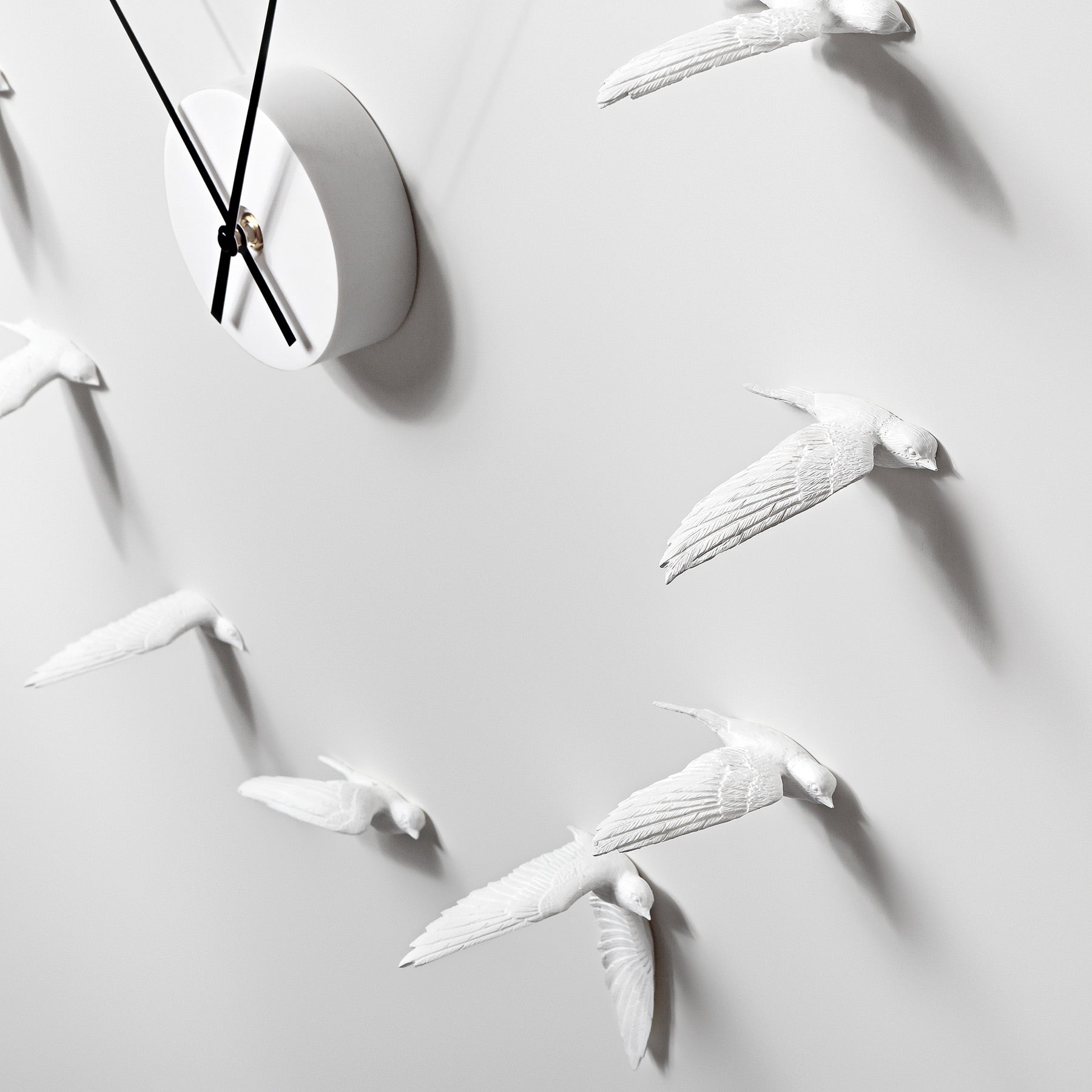 Bird Wall Clock It in the sky and home literally represent freedom