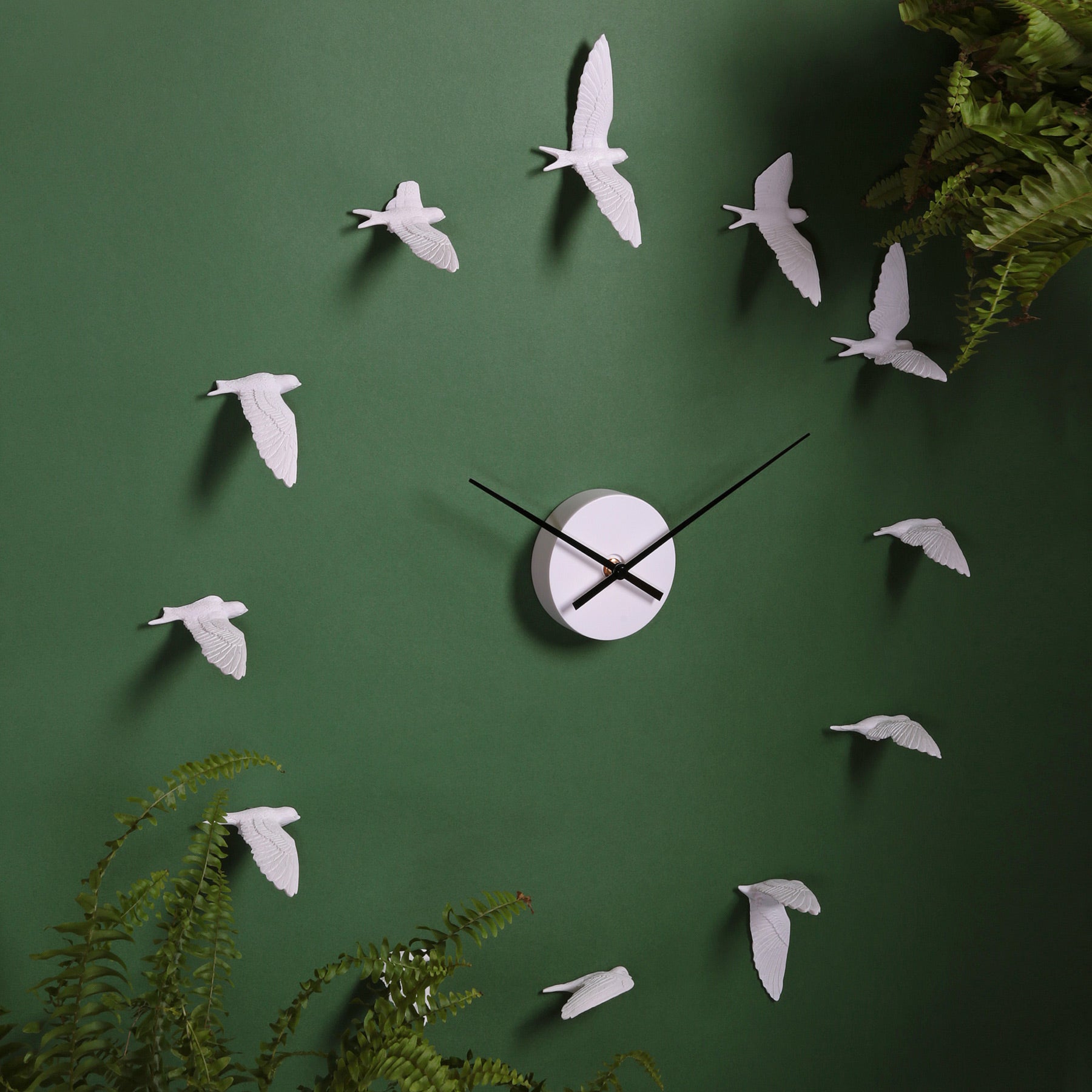 Bird Wall Clock It in the sky and home literally represent freedom