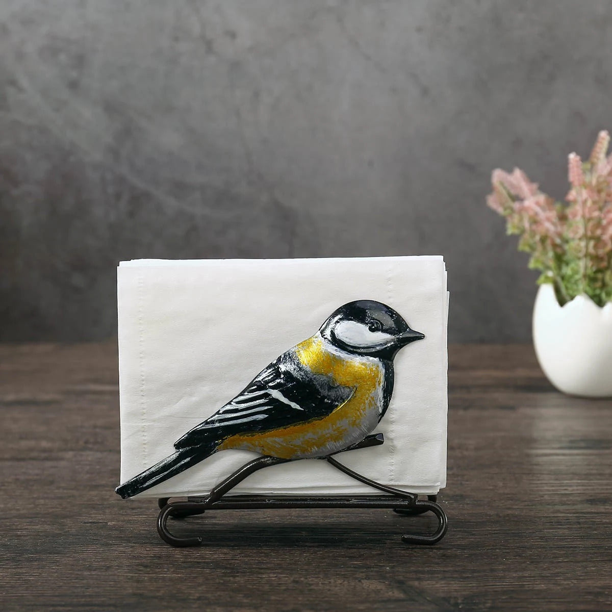 Bird Napkin Holder and Tissue Box For Kitchen