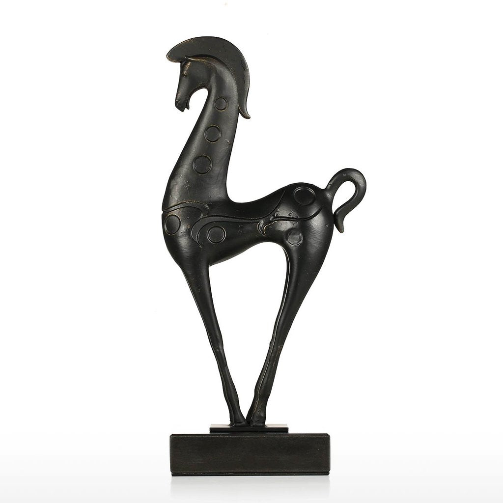 Black Horse Statue