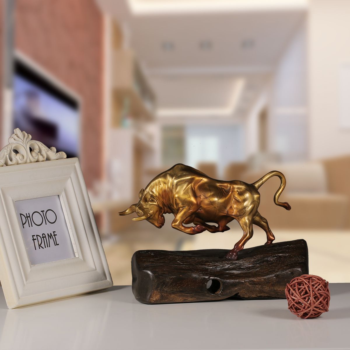 Bronze Bull Statue: From Agricultural Plantation to Farmhouse Decor