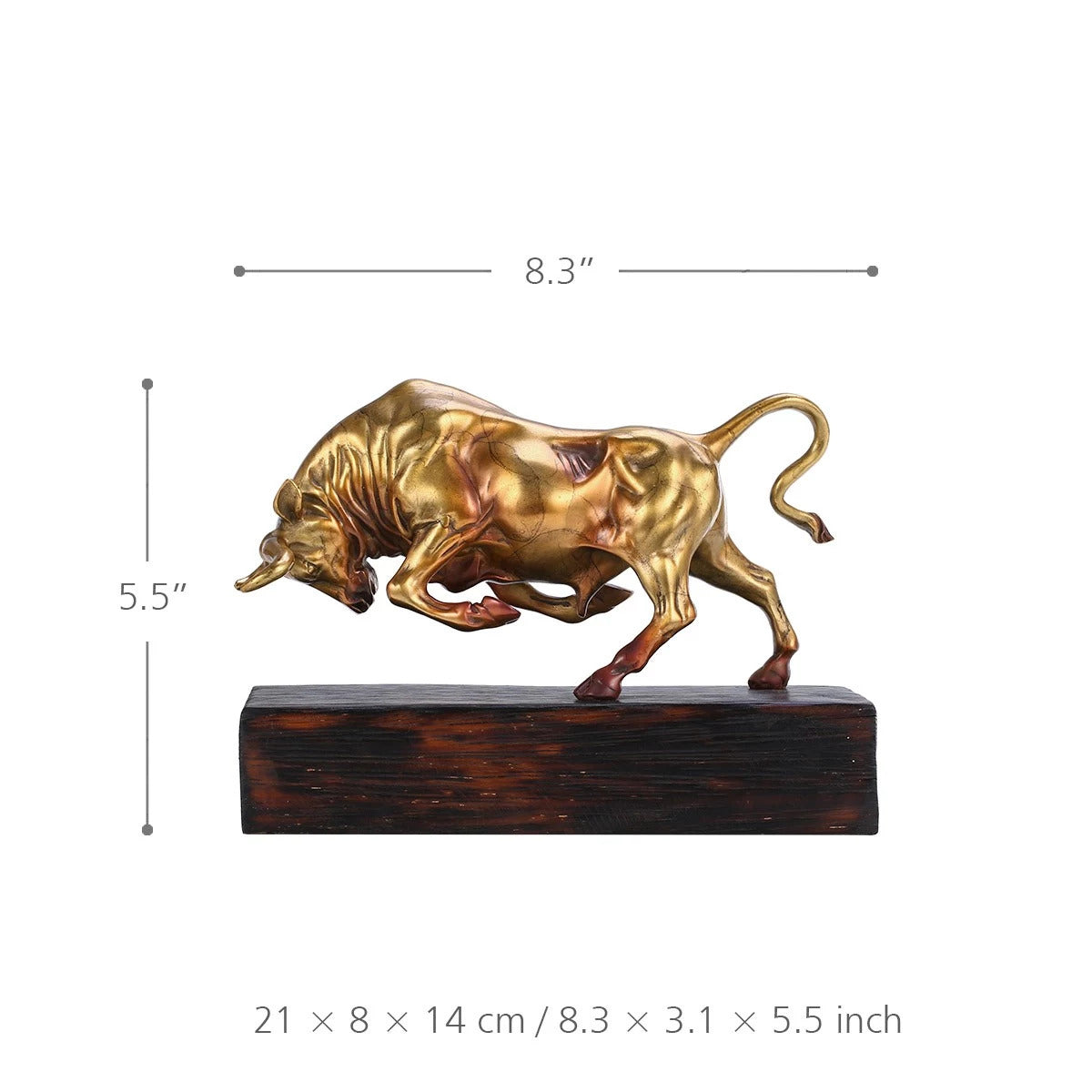 Bronze Bull Statue: From Agricultural Plantation to Farmhouse Decor