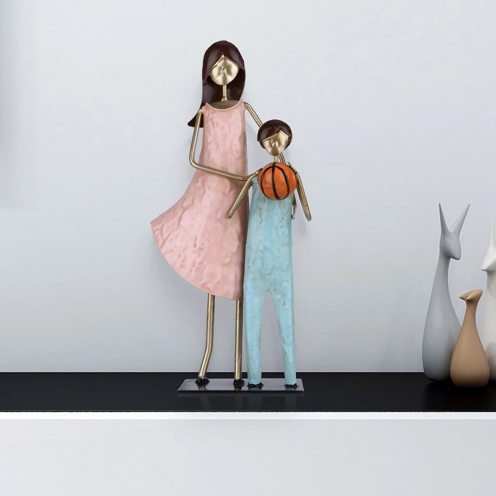 Brother and Sister Figurines