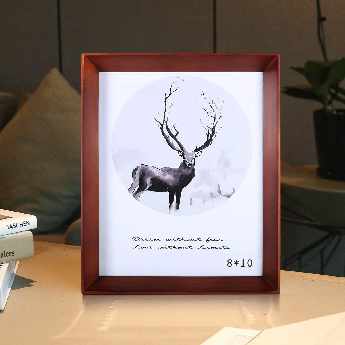 Brown Wooden Photo Frame