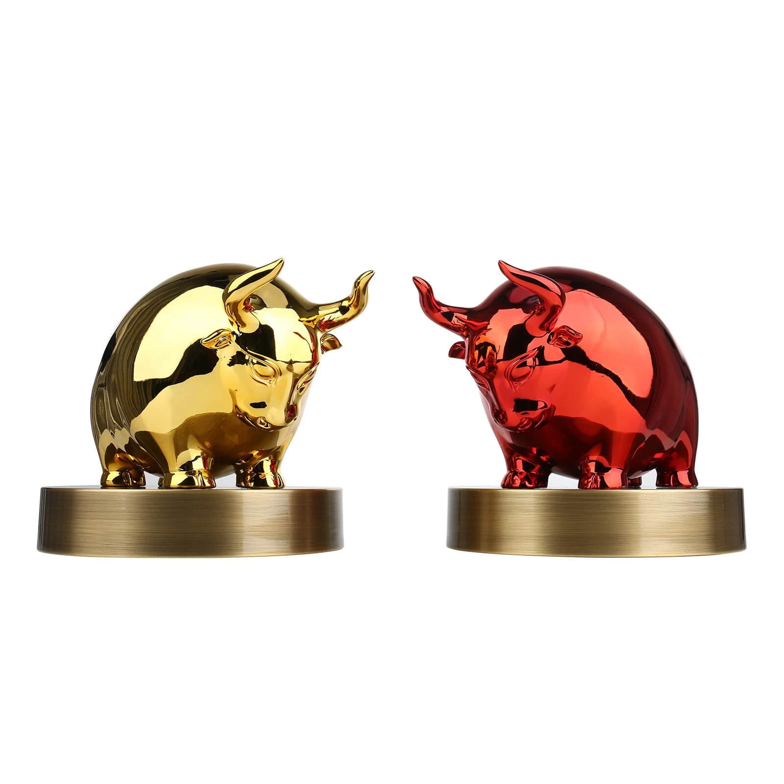 Bull Statue to Bookshelf Decor