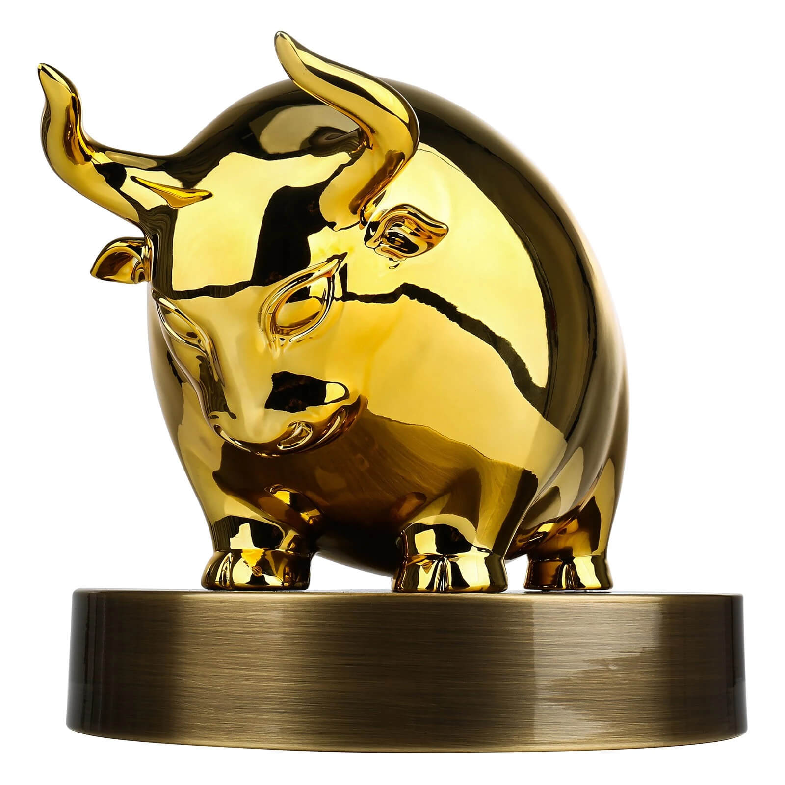 Bull Statue to Bookshelf Decor