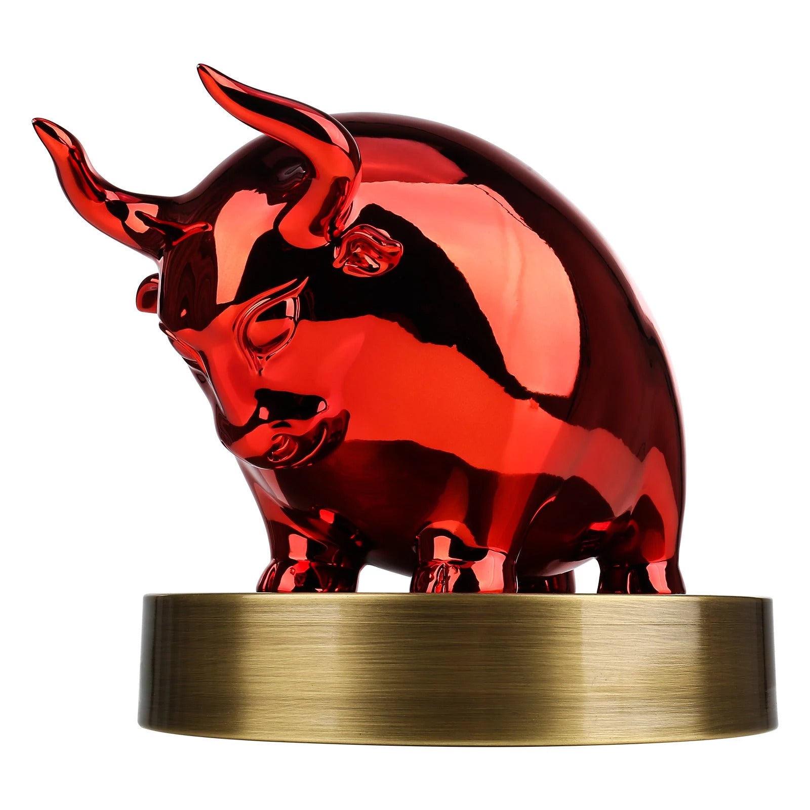 Bull Statue to Bookshelf Decor