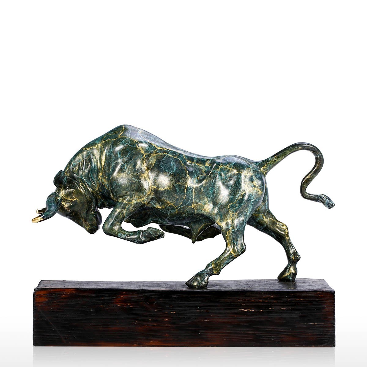 Bull Statue and Bronze Bull Statue