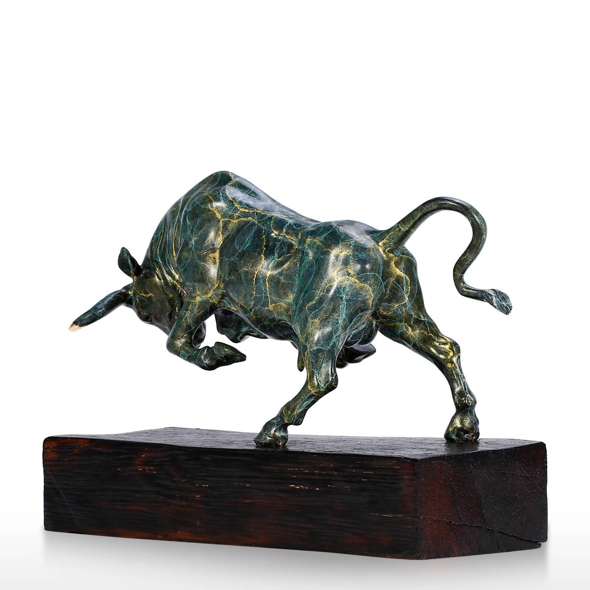 Bull Statue with New York Bull Statue and Bull Desk Statue