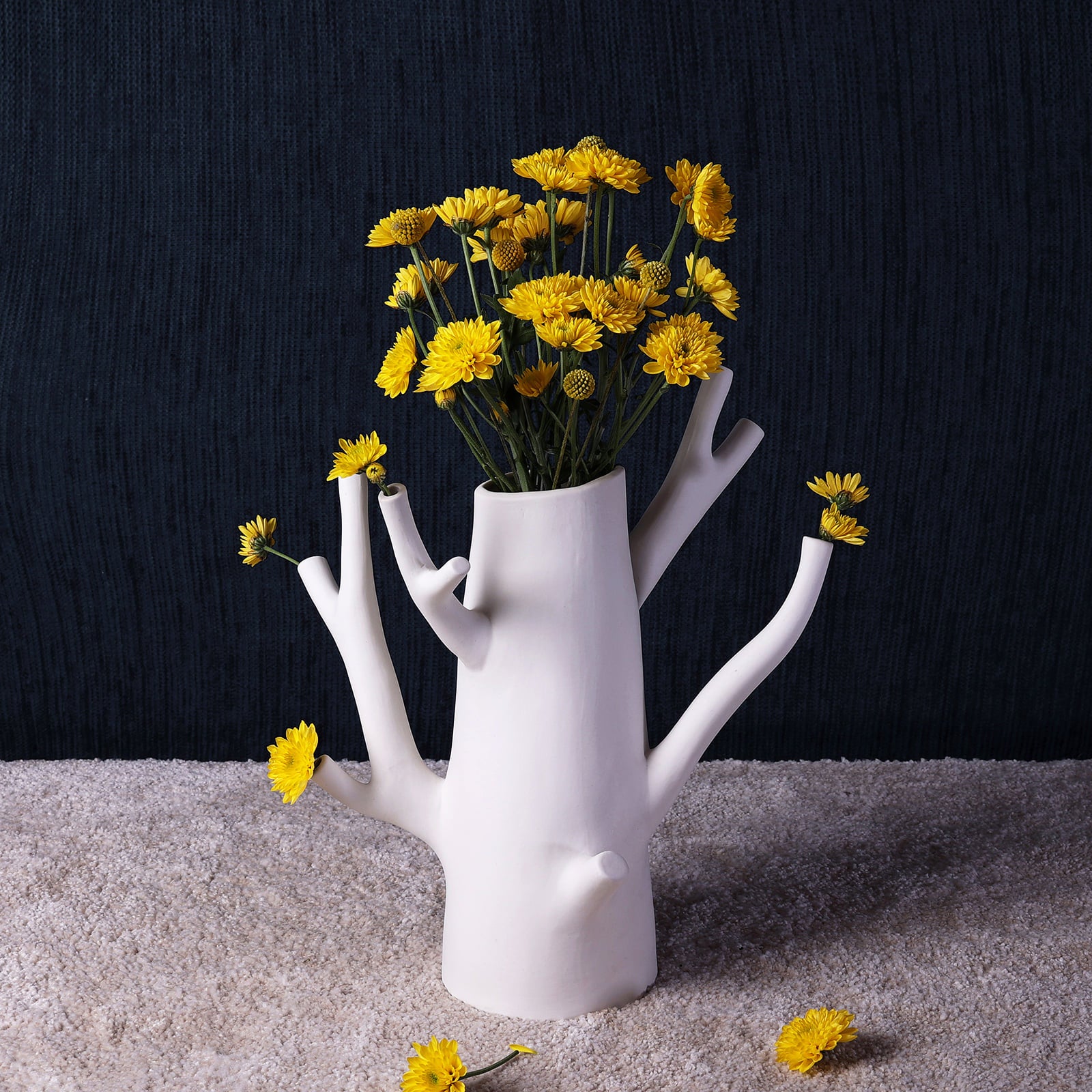 Ceramic vase welcomes unique flower arrangements like as florist