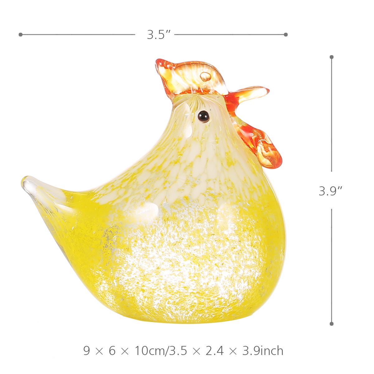 Chicken Ornaments and Chicken Decor for Rustic Christmas Decor and Farmhouse Christmas Decor