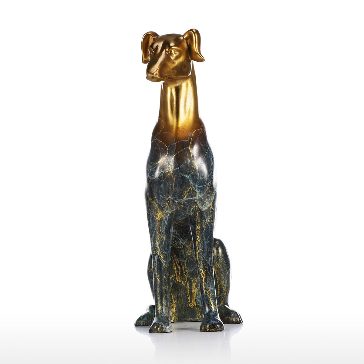 Christmas Gifts for Dad and Mom with Labrador Dog Statue for Christmas Decorations