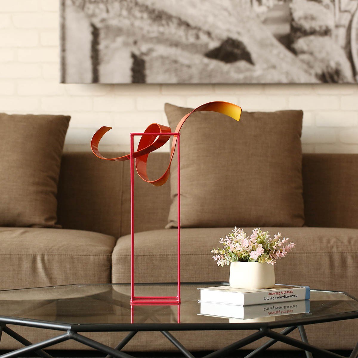 Christmas Gifts for Mom or Christmas Gifts for Wife with Metal Sculpture for Christmas Decorations
