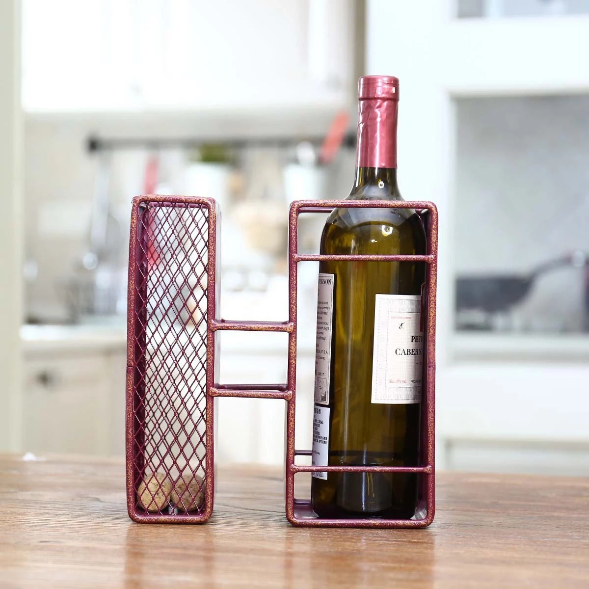 Decorative Letters wine bottle-cork holder is a great item to Housewarming Gifts