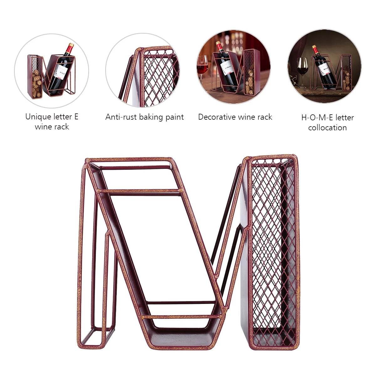 Decorative Letters wine bottle-cork holder is a great item to Housewarming Gifts