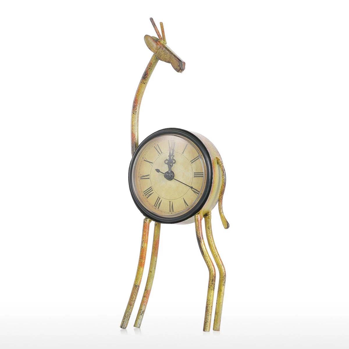 Small & Decorative Table Clock by Cat, Deer, Flamingo, Chicken, Pig