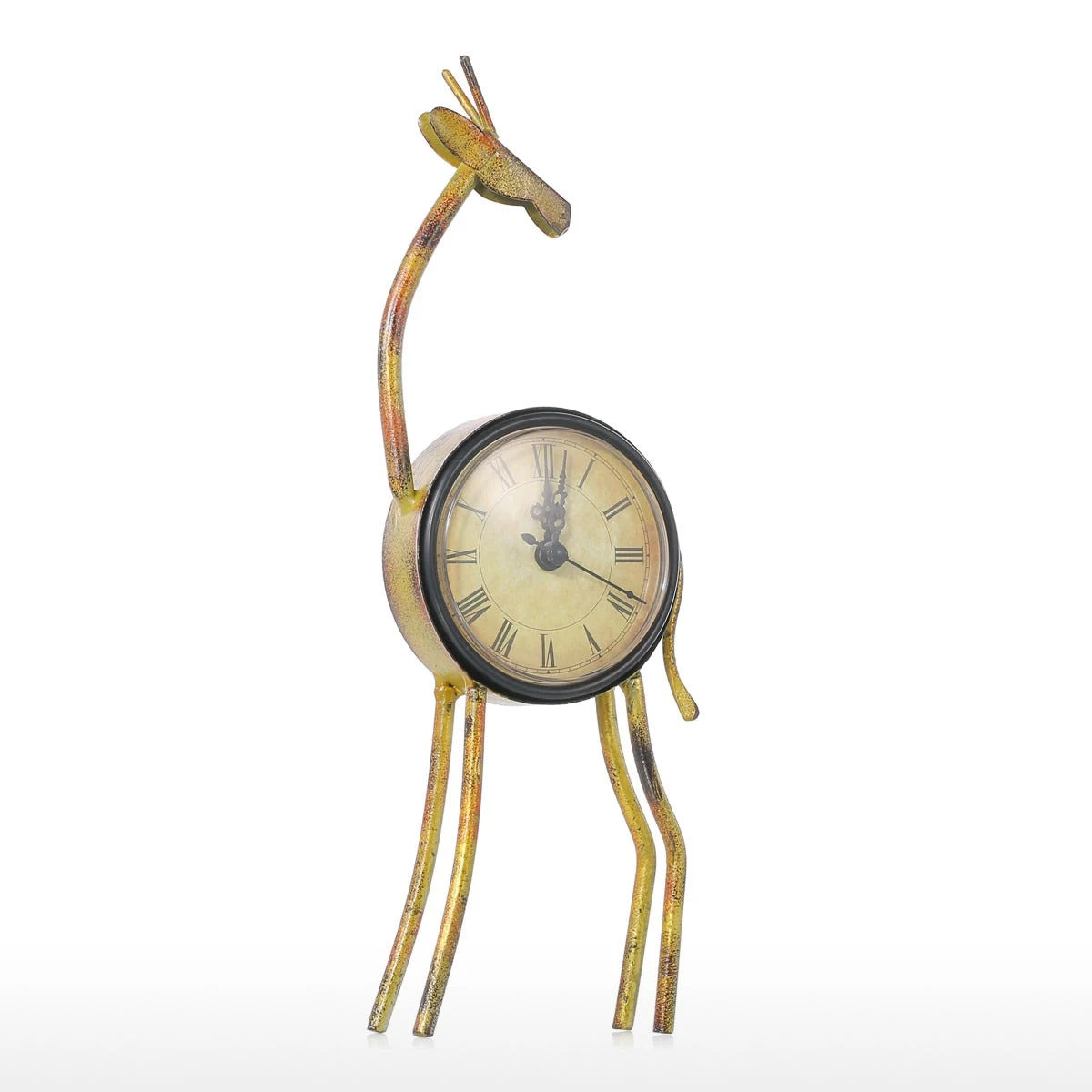 Small & Decorative Table Clock by Cat, Deer, Flamingo, Chicken, Pig