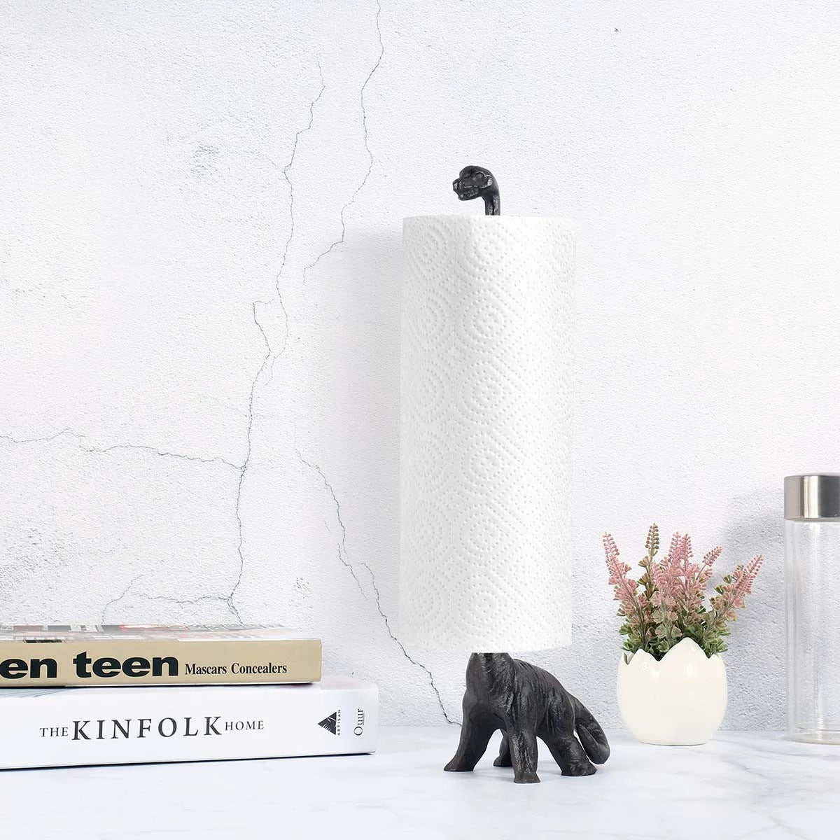 Dinosaur Toilet Paper Holder Stand