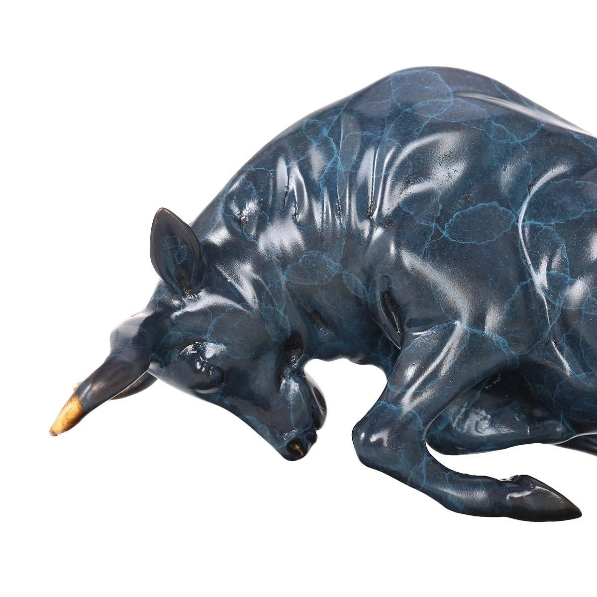 Farmhouse and Rustic Home Decor with Bull Statue