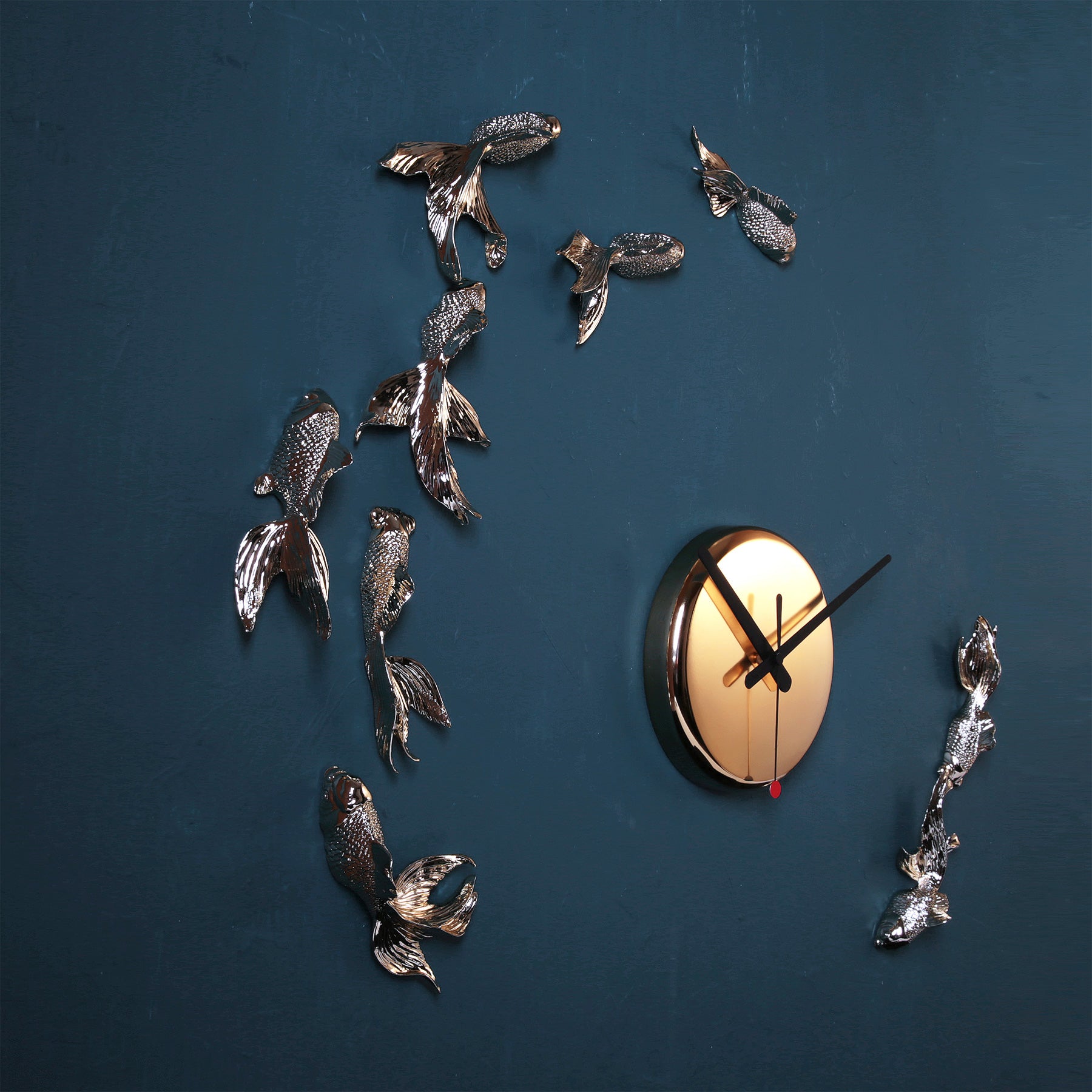 Fish Wall Clock