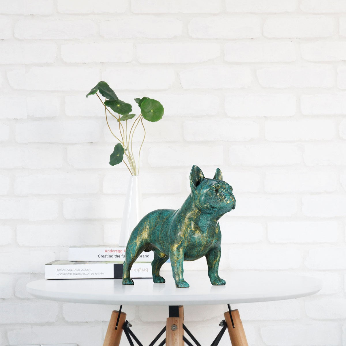 French Bulldog Ornaments and Luxury Christmas Decorations Online  with French Bulldog Statue for Christmas Decorations