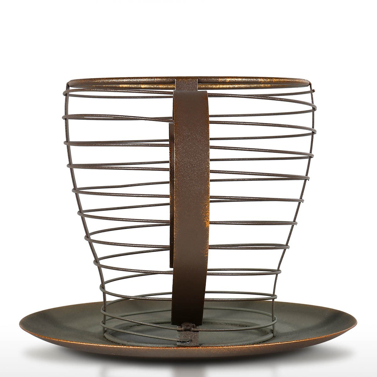 Fruit Basket or Fruit Holder with Metal Baskets for Fruit Basket and Kitchen Decor