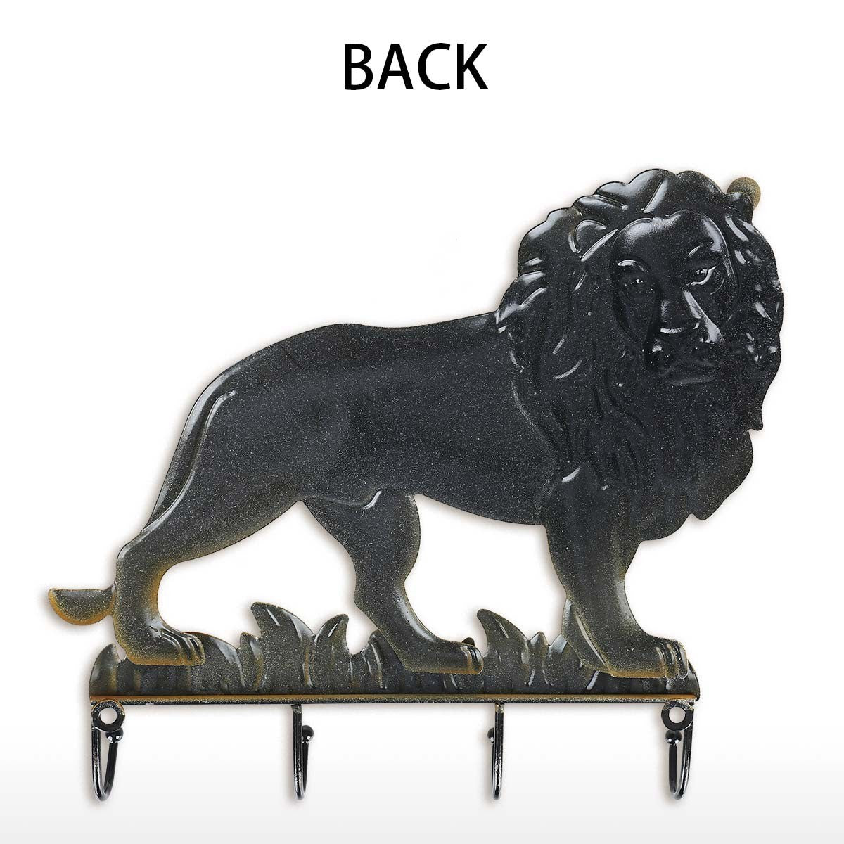 Get the power of a whole pride of lions with this lion wall hook