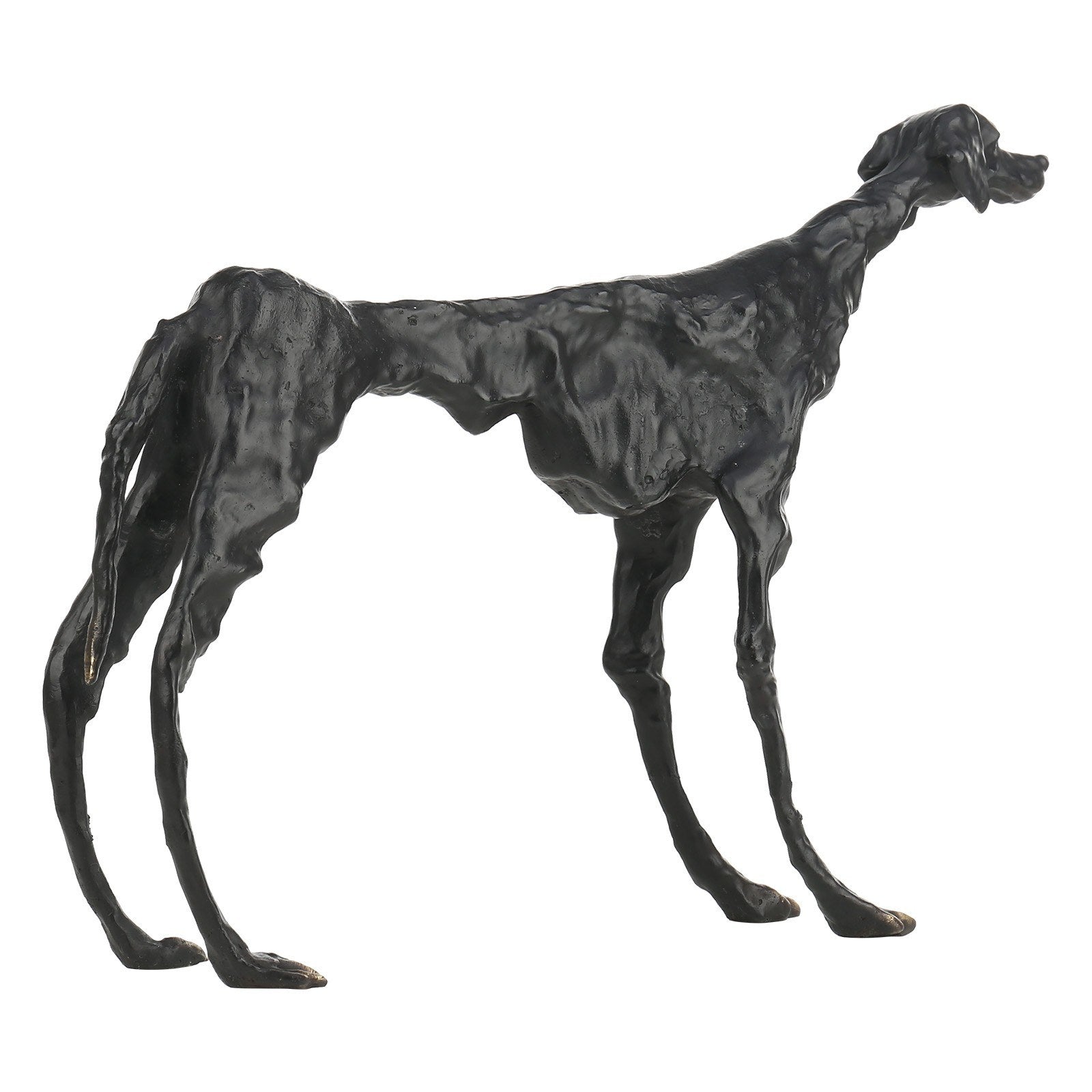 Dog sculpture by Alberto Giacometti: a shocking balance and tranquility