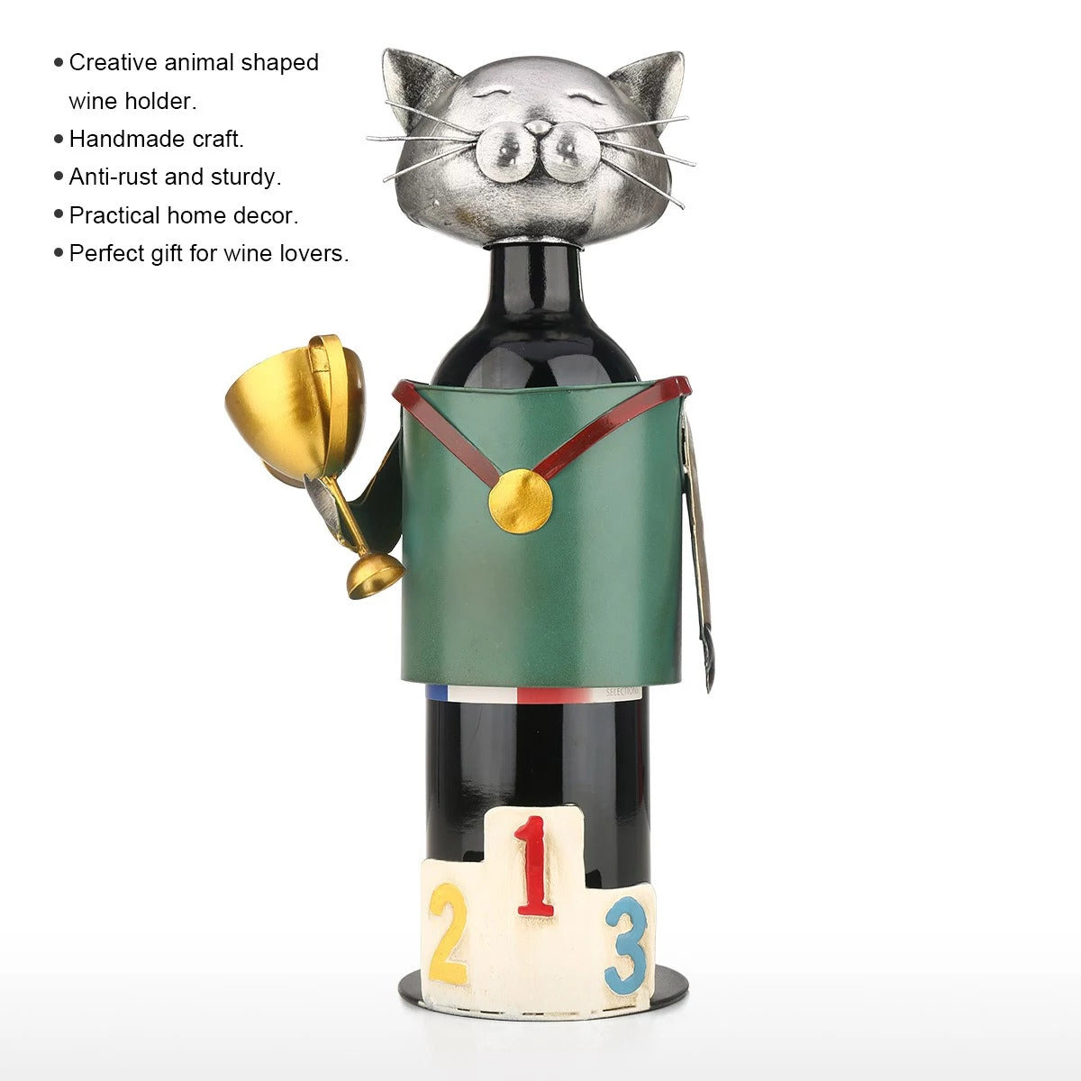Gifts For Wine Lovers as Cat Ornaments